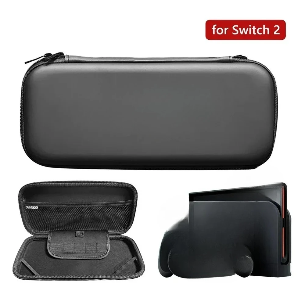 Slim Hard Travel Carrying Case for 2025 Switch 2 Waterproof EVA Hard Shell Protective Storage Hand Bag for Nintendo Switch 2 thumbnail 5