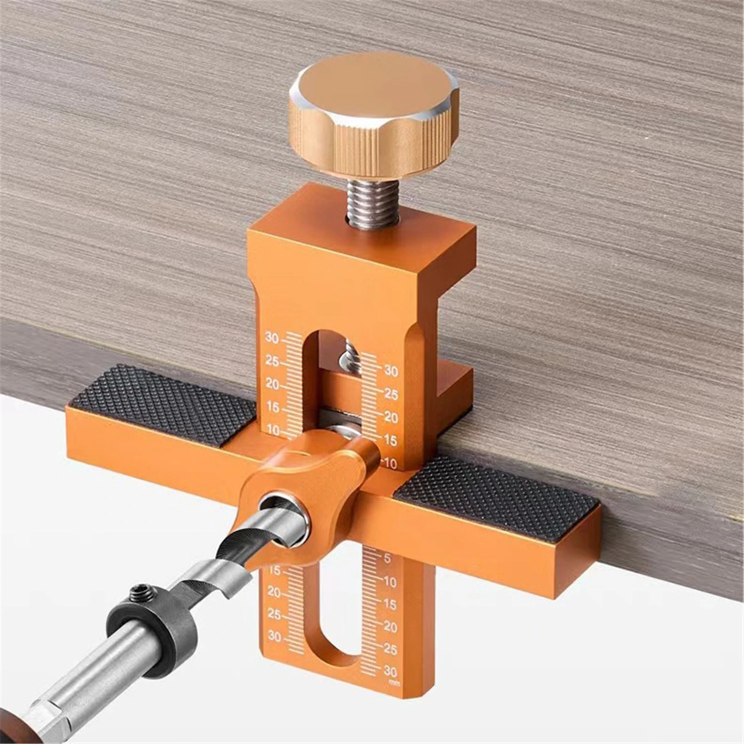 2-in-1 Cabinet Door Installation Locator Aluminium Multifunctional  Door Door Panel Mounting Rebounding Device Drilling Locator thumbnail 4
