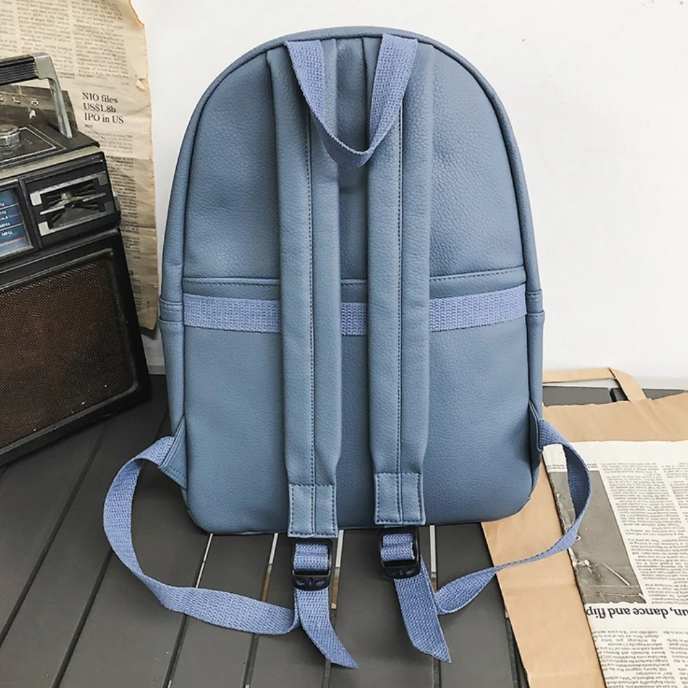 Fashion Backpack High Quality PU Leather Women's Backpack for Teenage Girls School Shoulder Bag Bagpack Mochila Backpack 2025 thumbnail 3