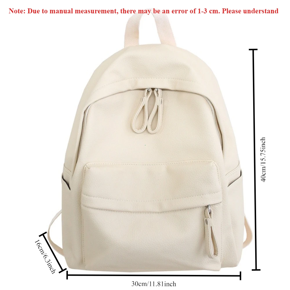 Fashion Backpack High Quality PU Leather Women's Backpack for Teenage Girls School Shoulder Bag Bagpack Mochila Backpack 2025 thumbnail 6