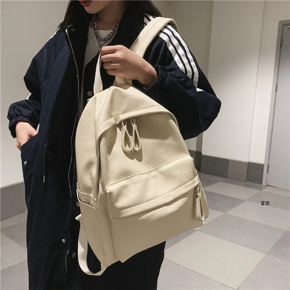 Fashion Backpack High Quality PU Leather Women's Backpack for Teenage Girls School Shoulder Bag Bagpack Mochila Backpack 2025 thumbnail 2