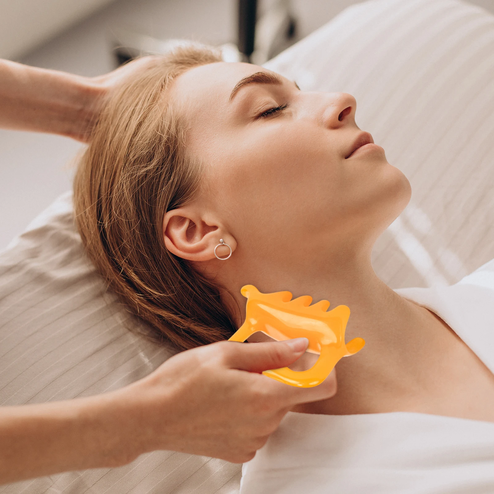 Large Fascia Massage Tool Cellulite Massager Tool for Cellulite Myofascial Release Neck Back Resin Trigger Point Massager thumbnail 5