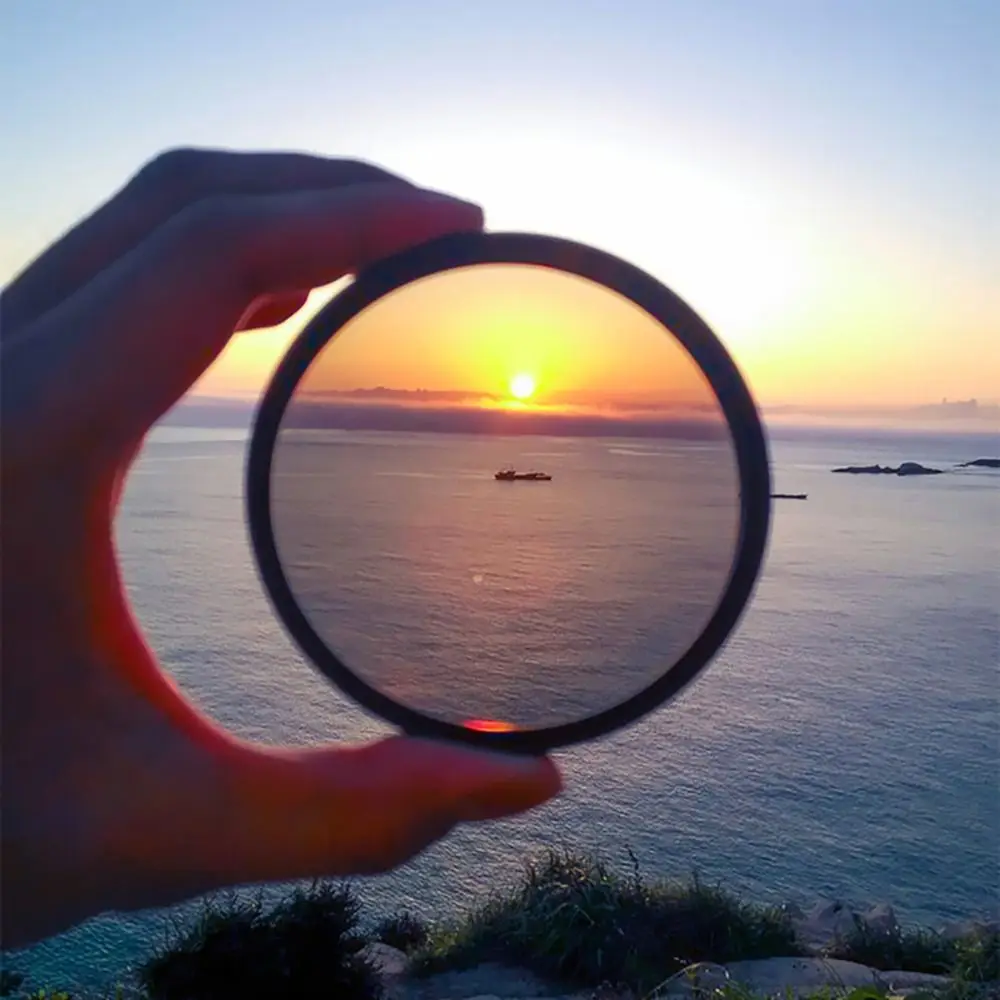 Universal 52mm Circular Polarizer Lens Filter Anti-reflection Portable Smartphones Lens Accessory CPL Filter Kit Camera Lens thumbnail 2