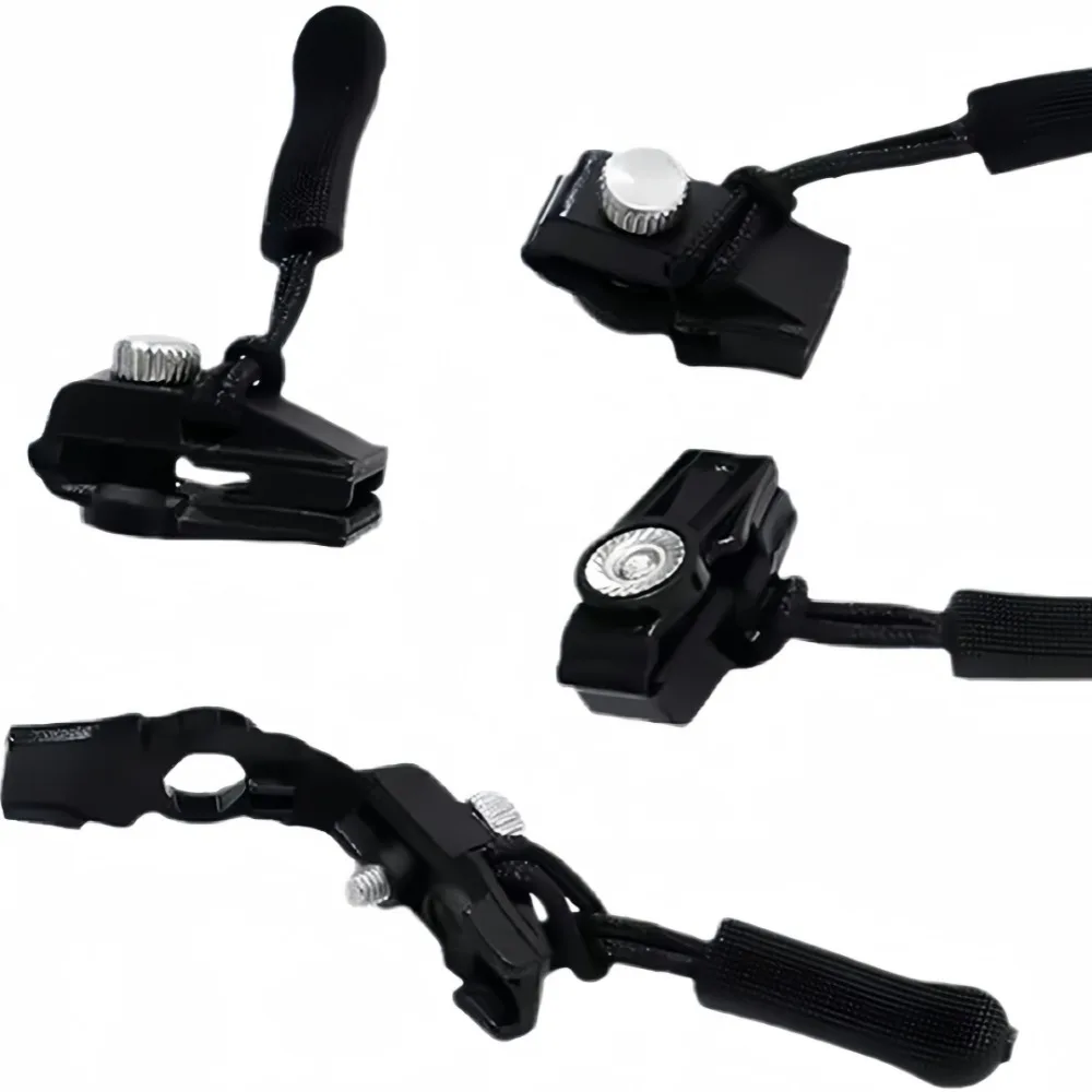 6/3pc Universal Zipper Lock Head Quick Installation Detachable Zipper Head for Jackets Luggage Bags Replacing Slider Lock Repair thumbnail 5