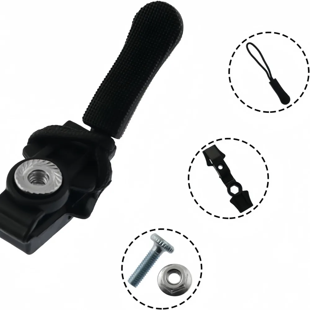 6/3pc Universal Zipper Lock Head Quick Installation Detachable Zipper Head for Jackets Luggage Bags Replacing Slider Lock Repair thumbnail 3