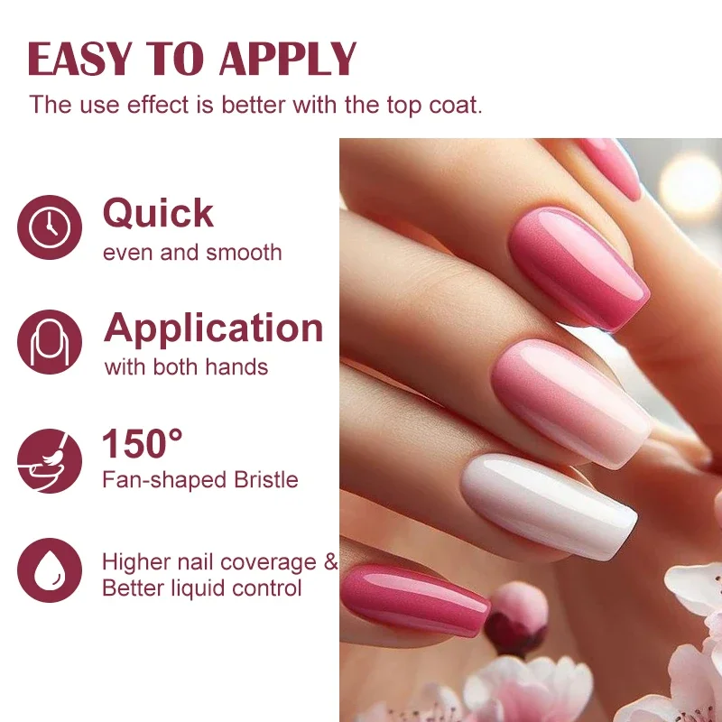 8ml Water-Based Nail Polish 48 Colors Long Lasting Quick Drying No Need of Lamp to Cure Nail Supplies Vernis for Nails Manicure thumbnail 4
