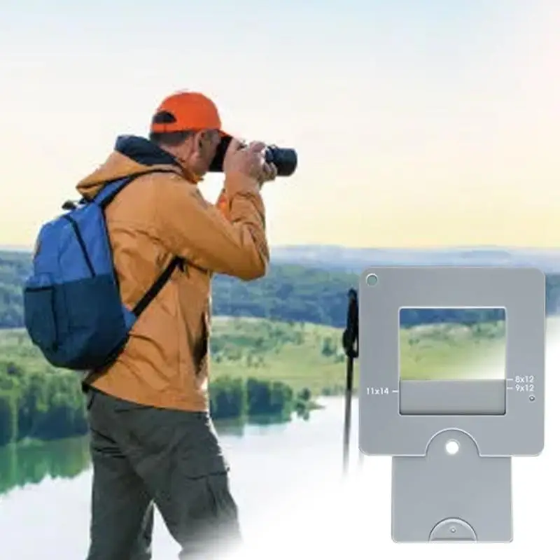 View Finder Portable View Catcher Sliding Clear Markings Sketch Artist View Capture Tool Lightweight Color Isolation Painting thumbnail 2
