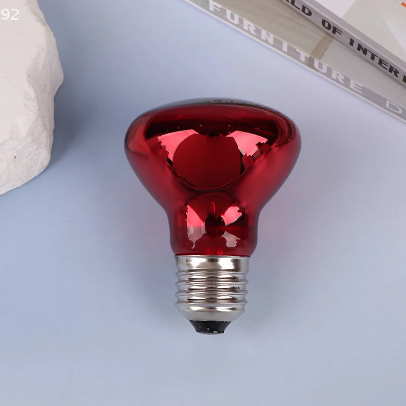25/40/50/60/75/100W E27 UVA Poultry Bulb Infrared Night Light Day Poultry Heating Bulb For Plants Amphibians Reptile Pets thumbnail 3