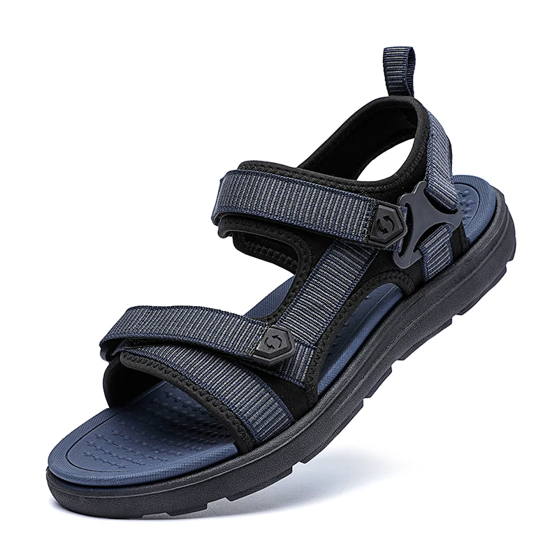 2025 Summer Men Sandals Fashion Leisure Beach Holiday Sandals for Mens Lightweight Shoes New Outdoor Comfortable Casual Sandalie thumbnail 2