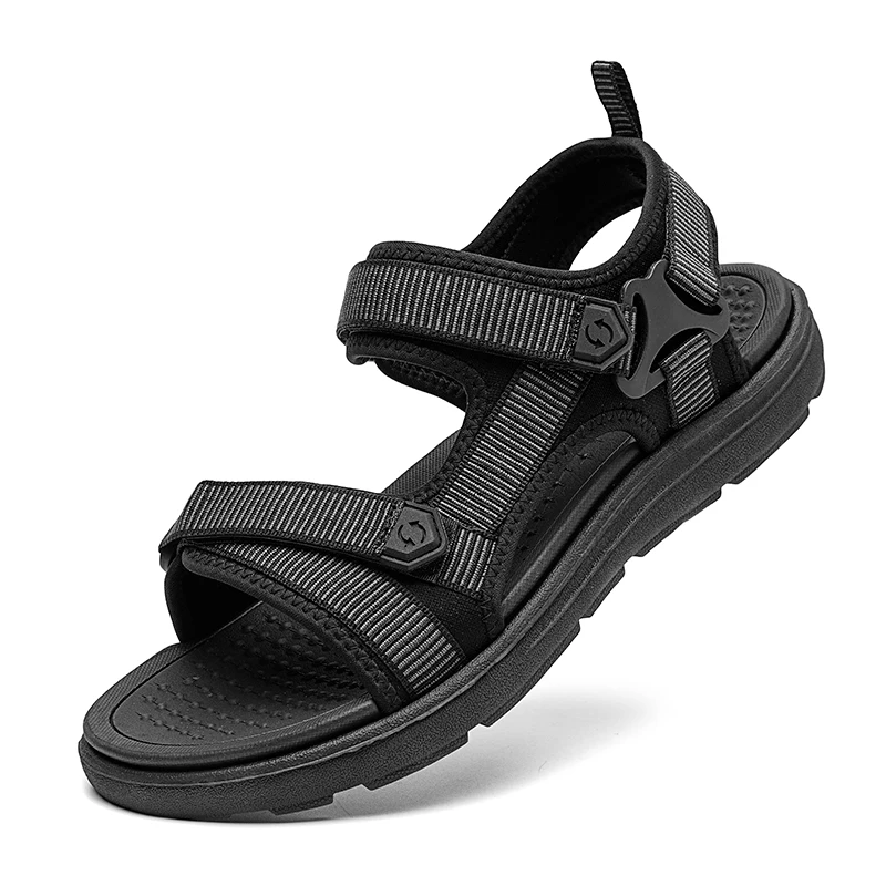 2025 Summer Men Sandals Fashion Leisure Beach Holiday Sandals for Mens Lightweight Shoes New Outdoor Comfortable Casual Sandalie thumbnail 3