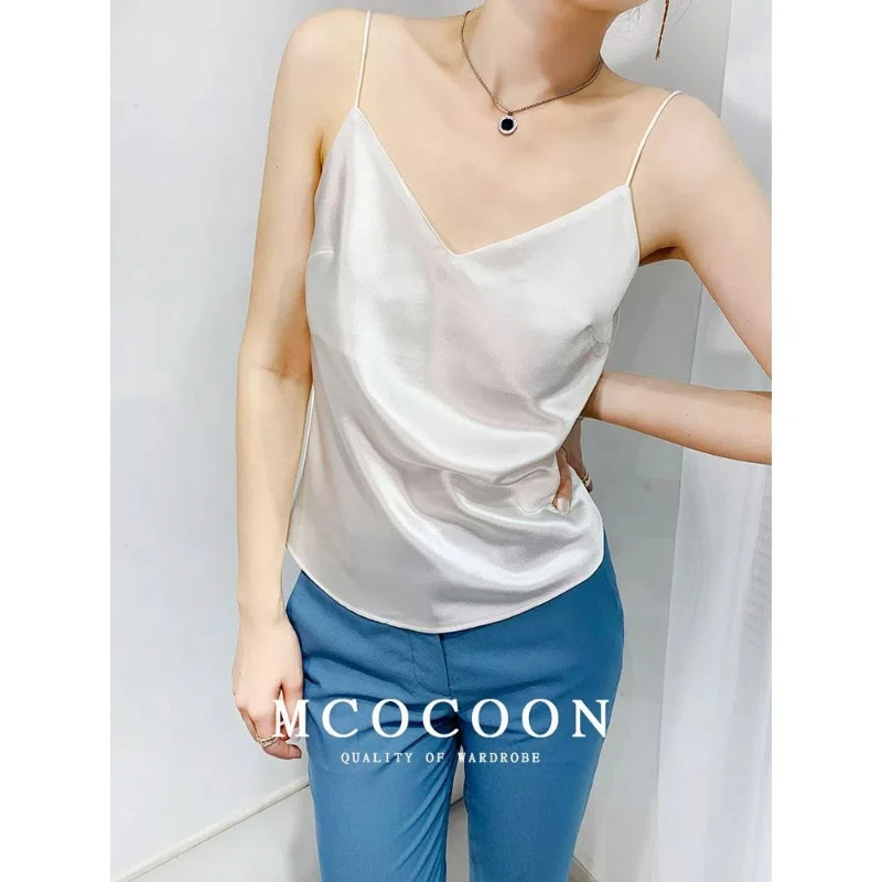 Sexy Off Shoulder Loose Simplicity Tanks Summer New Solid Color All-match Elegant T Shirt Tops Fashion Temperament Women Clothes