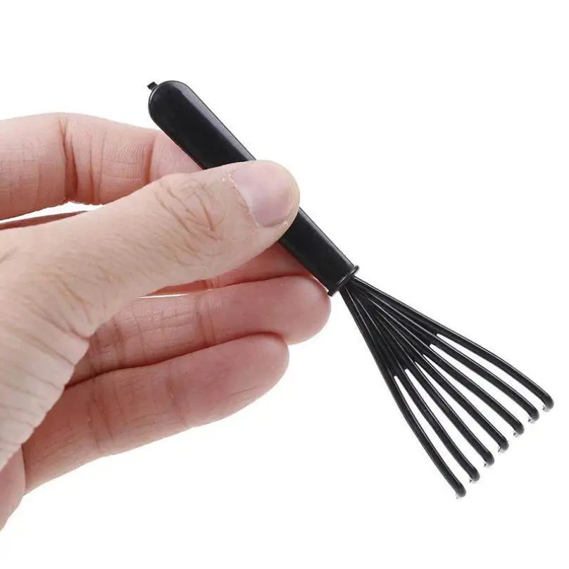 Plastic Mini Comb Cleaner Embedded Hair Brush Hair Remover Household Handle Cleaning Brushes Cleaners Beauty Tools Accessories thumbnail 4
