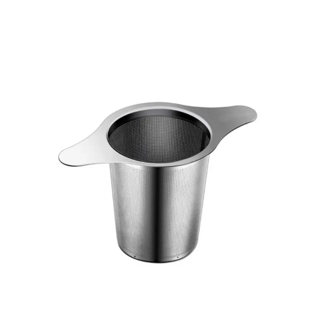 Mates 304 Stainless Steel Double-ear Tea Leak Household Double-handle Tea Filter Tea Filter Tea Set Accessories Mate Infuser Bar thumbnail 3