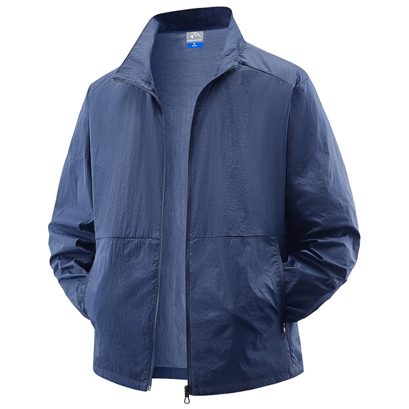 Plus Size 7XL 8XL Summer SunSkin Cycling Jacket Men Outdoor Gym Running Coat Men Sports Sunscreen Hiking Fishing Camping Jacket thumbnail 4