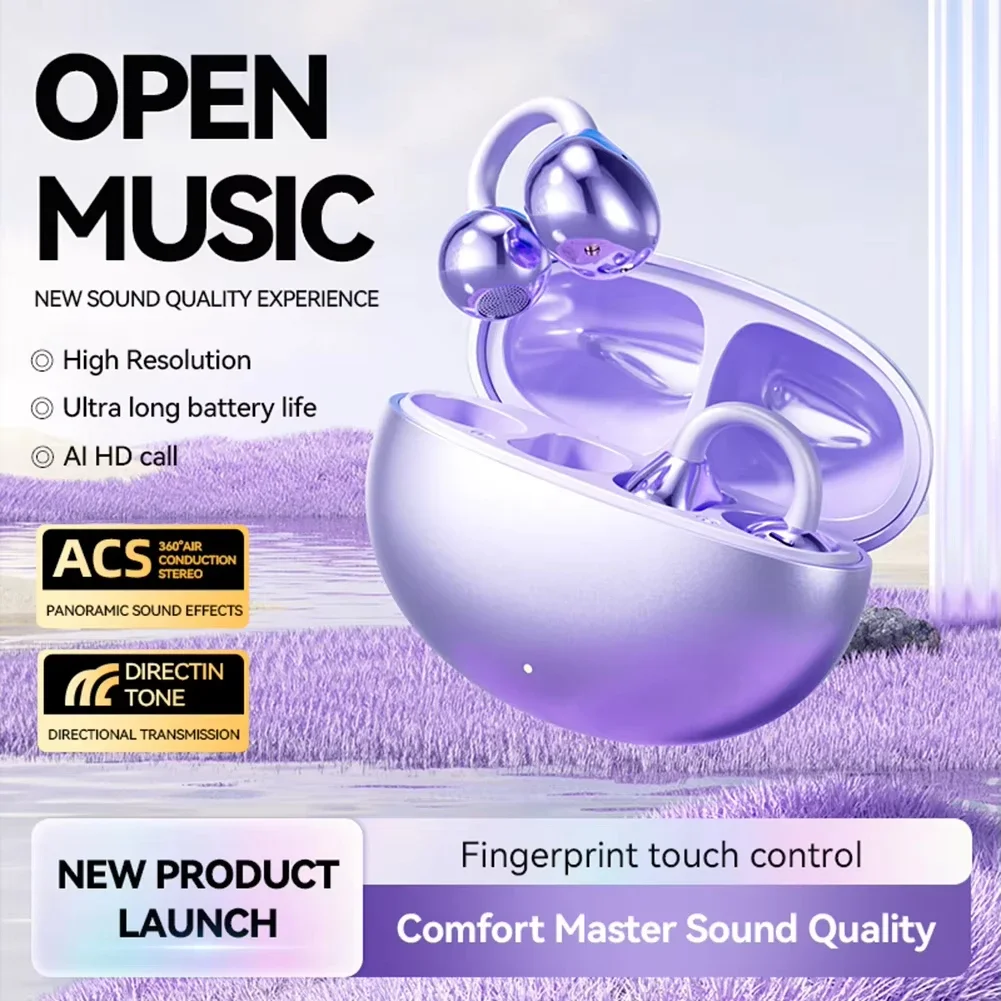 Ai Languages Translation Earbuds Open-Ear Wireless Sports Headphone 144 Languages Real-time Two-Way Translator Earphones Device thumbnail 3