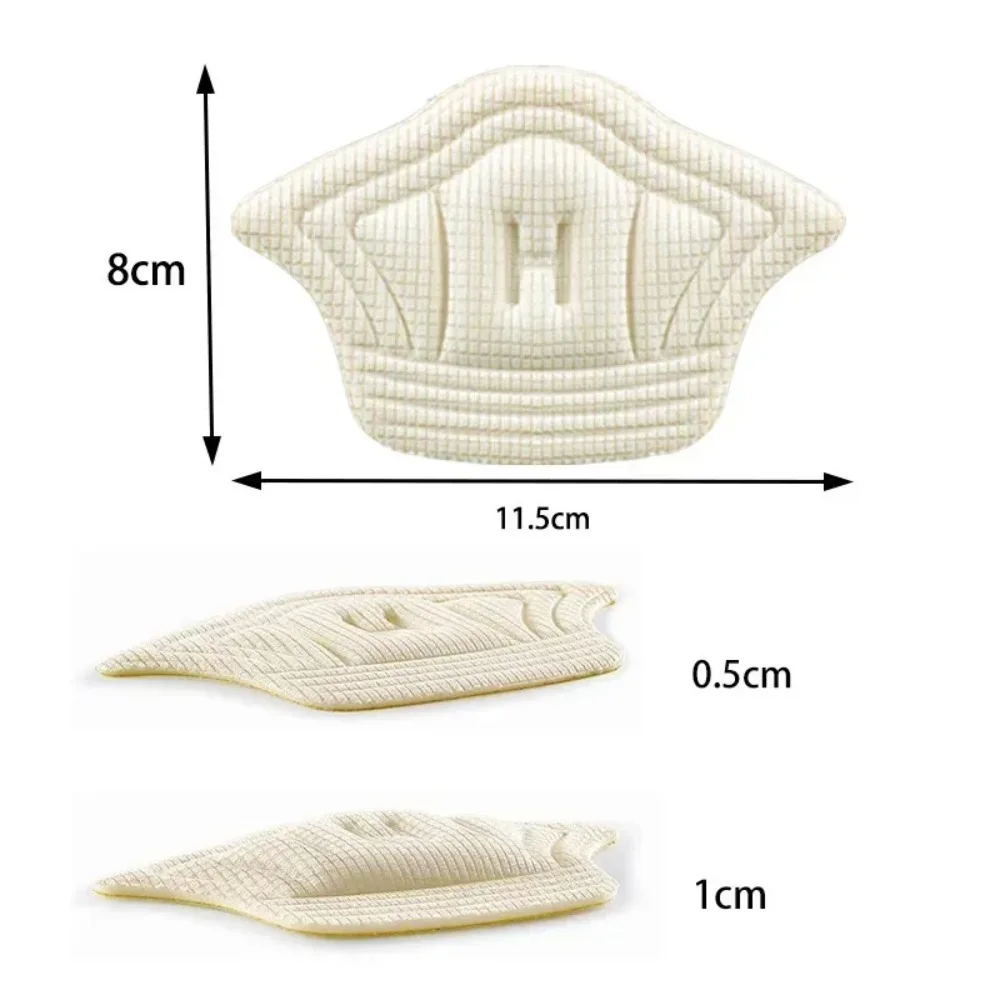 2/6/10pcs/set Insoles for Shoes Patch Heel Pads for Shoes Adjustable Size Foot Care Adhesive Back Sticker Shoes Insert Insole thumbnail 2