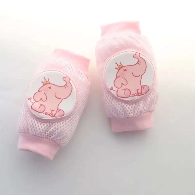 1 Pairs Kids Girl Boy Crawling Elbow Toddlers Baby Safety Mesh Kneepad Protector Leg cushion Legging Infants Children Knee Pads thumbnail 6
