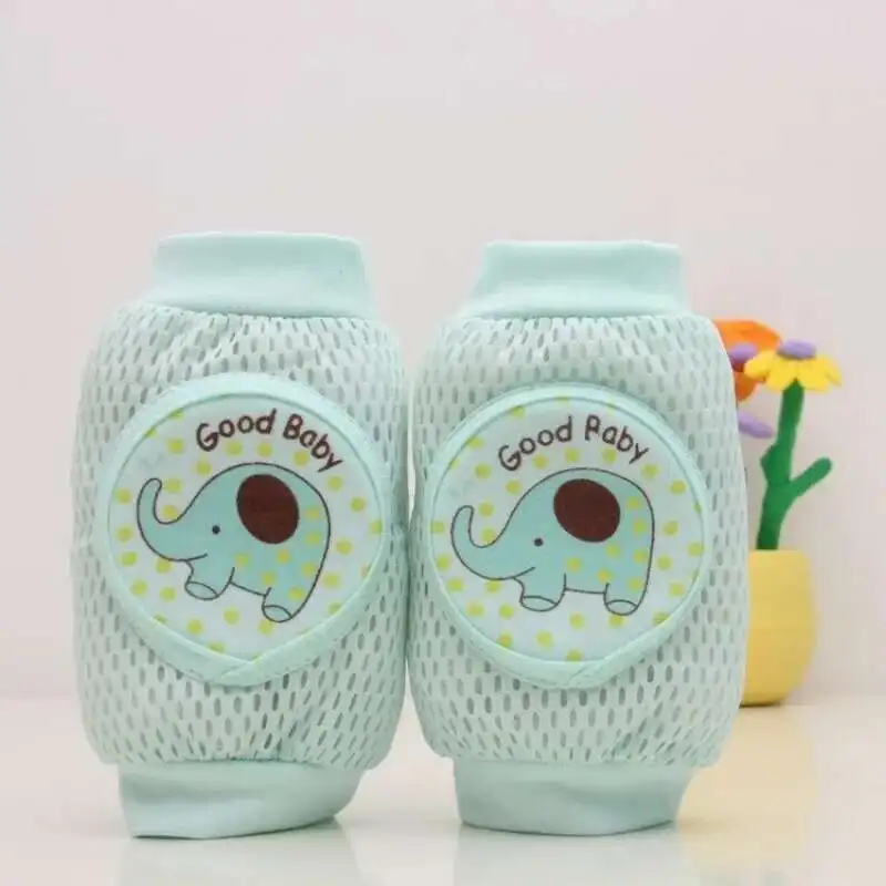 1 Pairs Kids Girl Boy Crawling Elbow Toddlers Baby Safety Mesh Kneepad Protector Leg cushion Legging Infants Children Knee Pads thumbnail 3