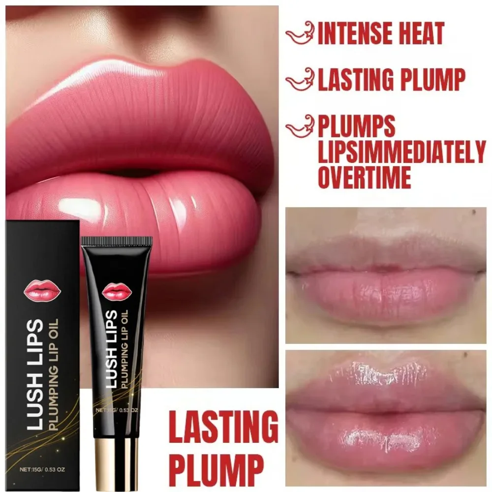 Lip Plumper Oil Instantly Volumising Increase Lip Elasticity Long-lasting Moisturize Lip Plumper Gloss Sexy Beauty Makeup thumbnail 5