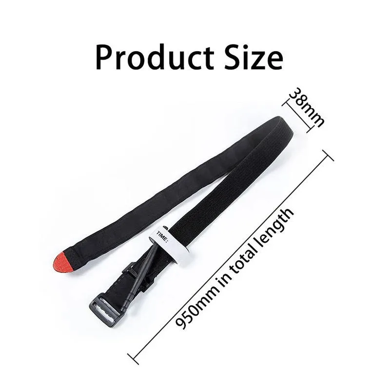 Tourniquet Emergency Tactical Emergency Strap Single Handed Medical First Aid Equipment for Hiking Camping Travel Outdoor Sports thumbnail 6