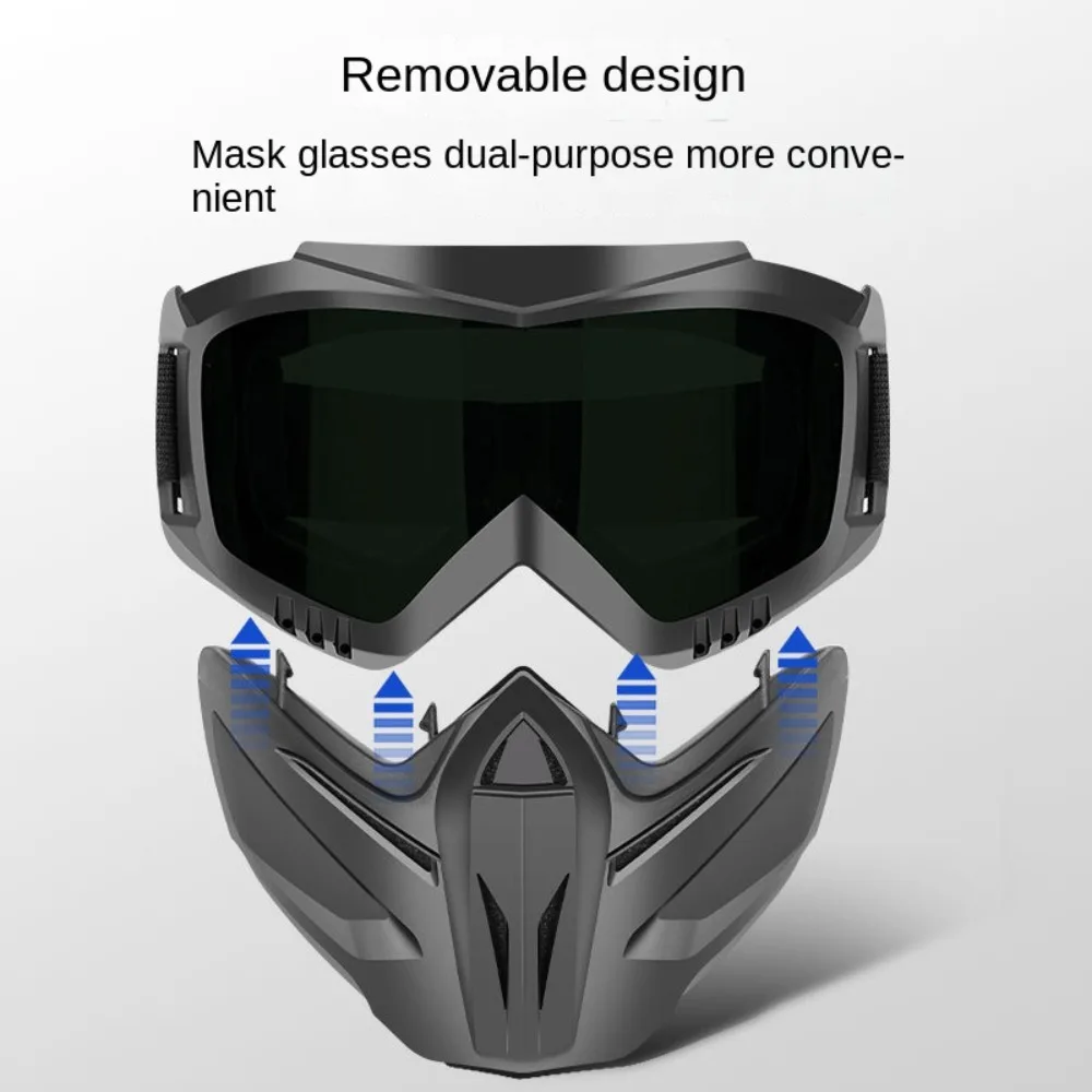 Dust Resistant Auto Darkening Welding Glasses Detachable Impact Resistant Cutting Welding Mask Adjustable Band thumbnail 3