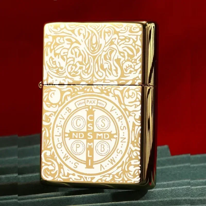 2025 new kerosen lighter windproof cigarette accessories men's gift can be DIY thumbnail 4