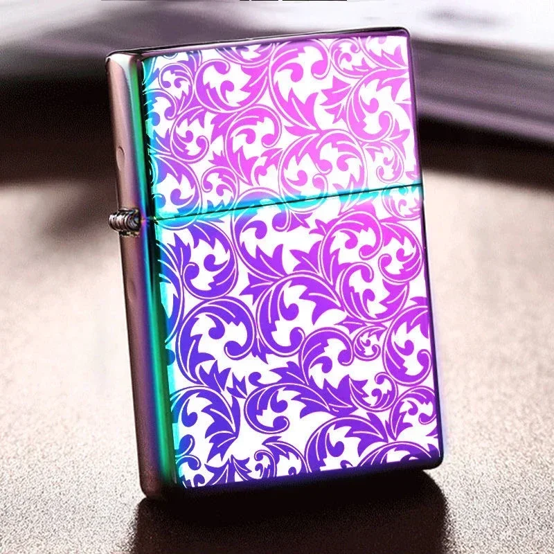 2025 new kerosen lighter windproof cigarette accessories men's gift can be DIY thumbnail 5