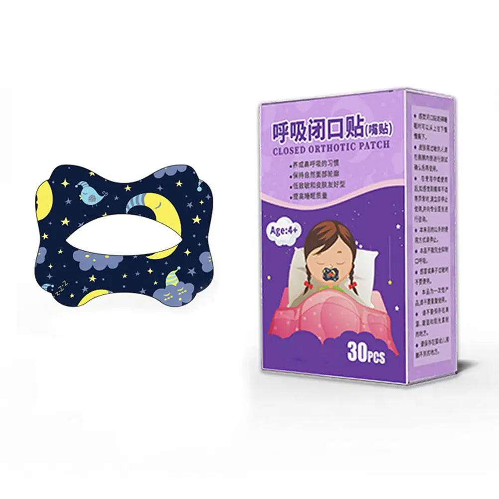 30 Pack Anti-Snoring Stickers For Kids Adults Stop Snoring Patch Improve Sleeping Better Breath Night Sleep Mouth Orthosis Q2Z9 thumbnail 4