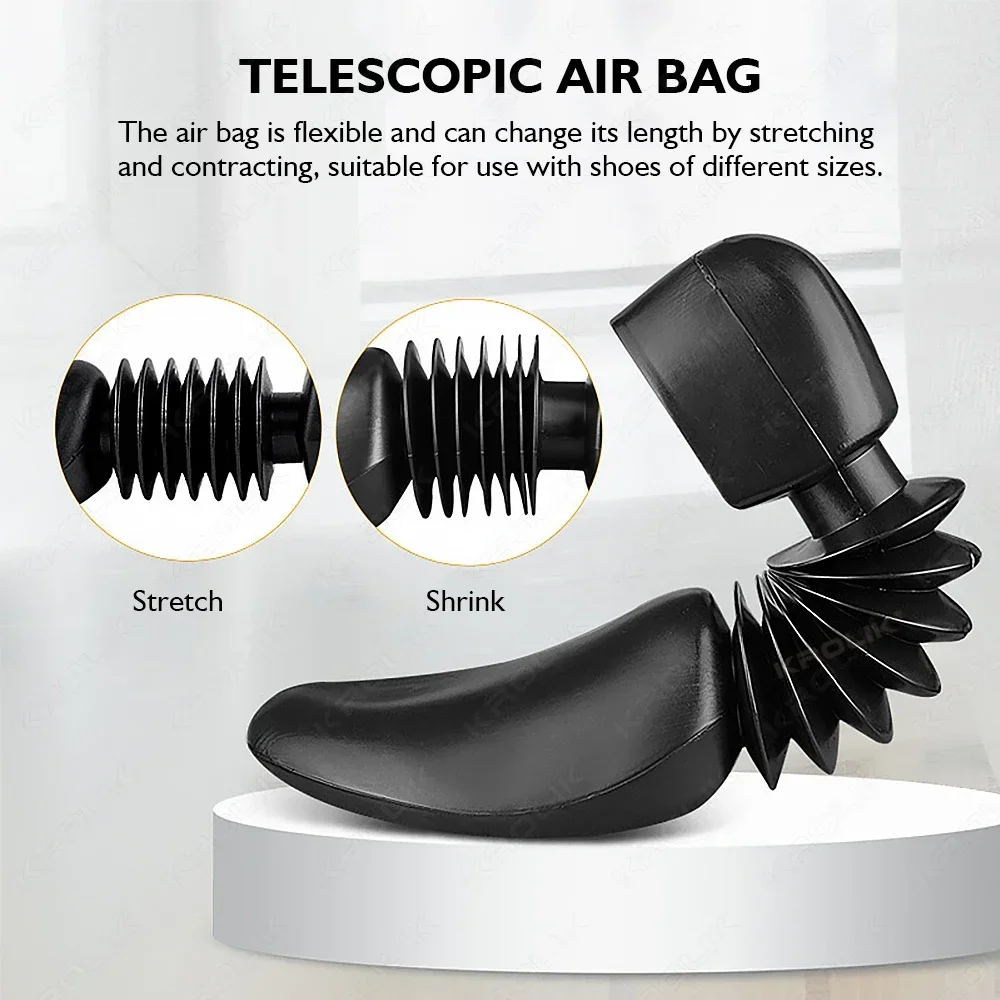 2PC Plastic Adjustable Shoe Trees Durable Shoes Stretchers For Men To Prevent Creases From Deforming Shoes Stretching Shoes Care thumbnail 3