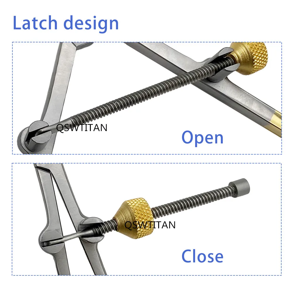 QSWTITAN Orthopedics Cusp Reduction Forceps Pointed Large Medium small Bone Forceps Veterinary Orthopedics Instruments thumbnail 2