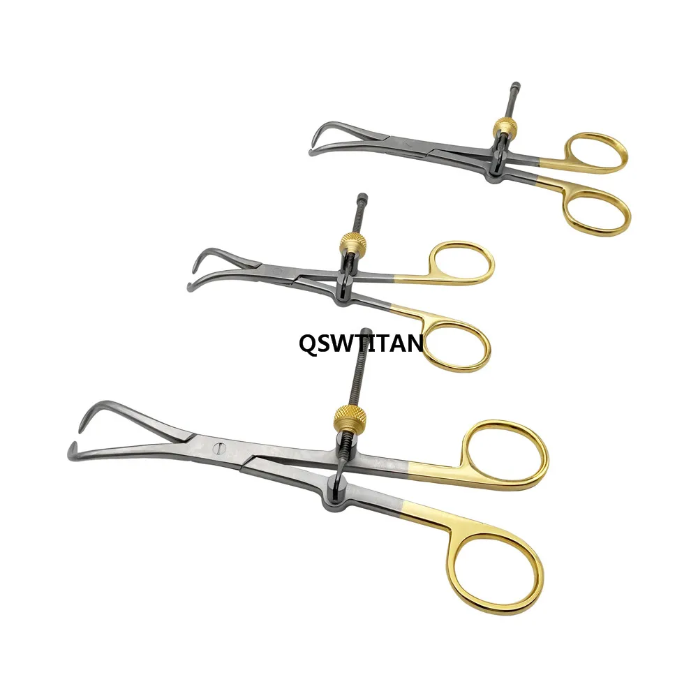 QSWTITAN Orthopedics Cusp Reduction Forceps Pointed Large Medium small Bone Forceps Veterinary Orthopedics Instruments thumbnail 6