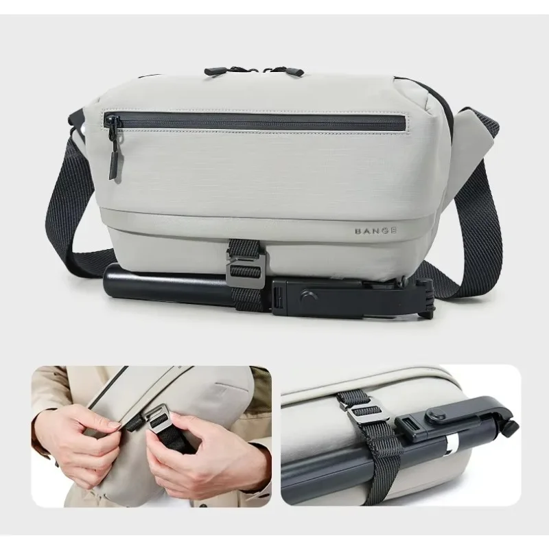 BANGE Waterproof Chest Bag Multi-Carry Modes Sling Crossbody Travel Shoulder Messenger Bag thumbnail 4