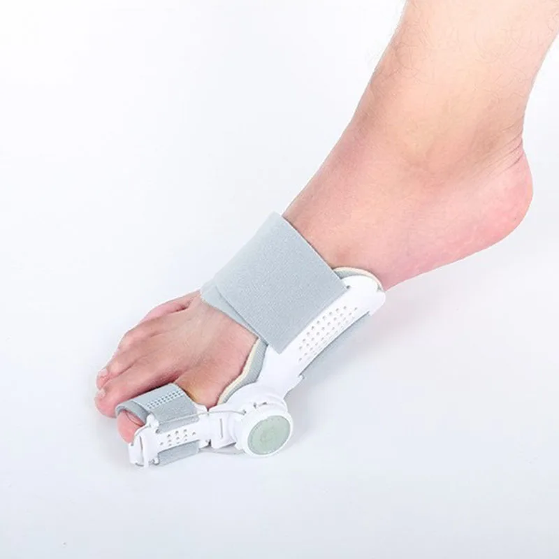 Bunion Corrector Unisex Big Toe Orthopedic Toe Straightener Anti-slip Heel Strap for Left & Right Feet Rotatable Toe Separator thumbnail 6