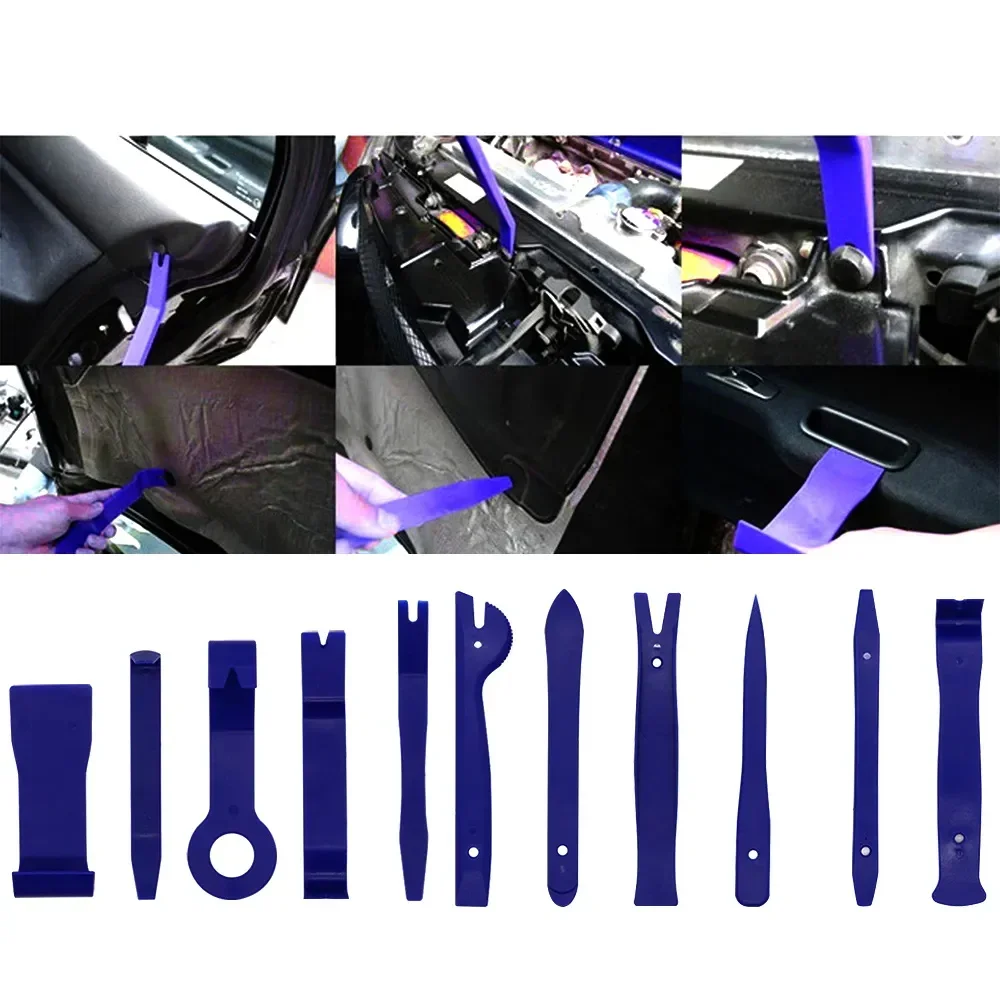 Car Tools Car Interior Disassembly Kit Plastic Trim Removal Tool Car Clips Puller Diy Panel Tools for Auto Trim Puller Set thumbnail 3