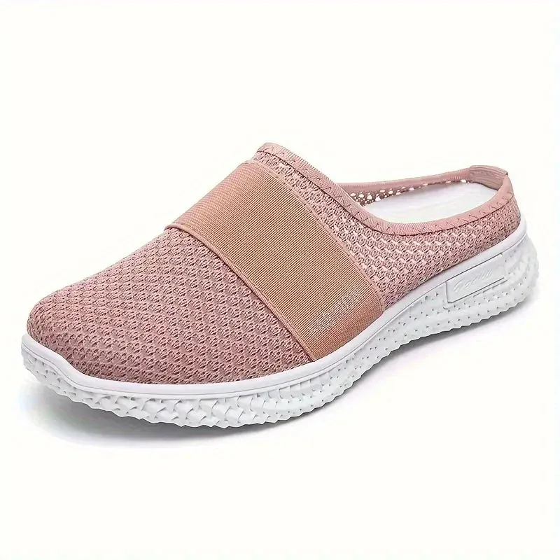 women's shoes Solid Color Mules,  women's summer shoes free shippiing shoes Slippers for women Comfortable and breathable thumbnail 4