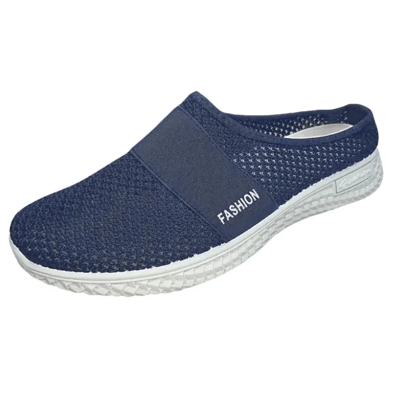 women's shoes Solid Color Mules,  women's summer shoes free shippiing shoes Slippers for women Comfortable and breathable thumbnail 2
