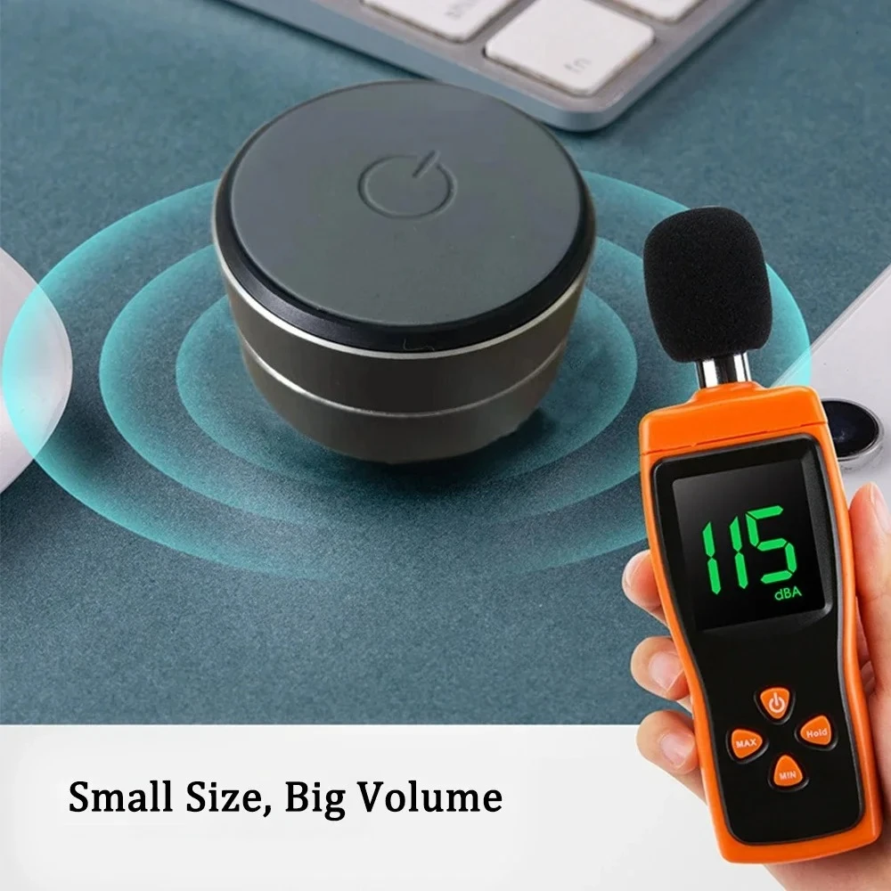 Mini Bone Conduction Speaker Vibration Stereo Audio Digital TWS Wireless Bluetooth Speakers Portable Metal Speaker Dropshipping thumbnail 3