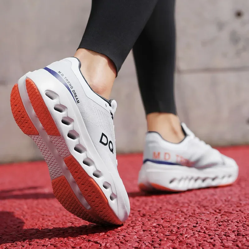 Men Women Comfortable Shoes Unisex Breathable Mesh Walking on Ultralight Outdoor Running Casual Sneakers Clouds Shoes thumbnail 5