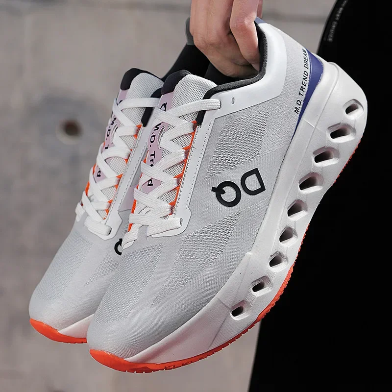 Men Women Comfortable Shoes Unisex Breathable Mesh Walking on Ultralight Outdoor Running Casual Sneakers Clouds Shoes thumbnail 2