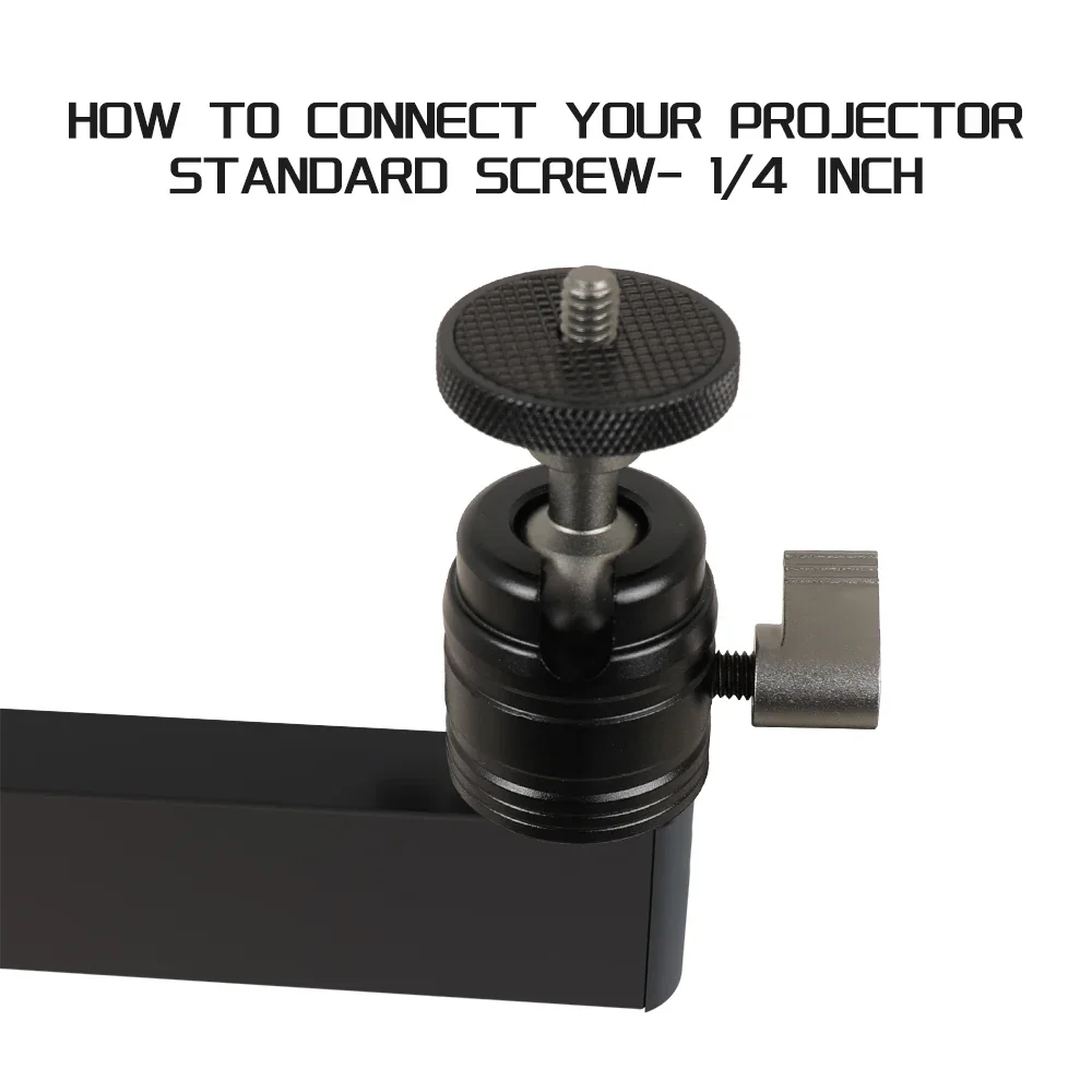 SH Wall Mount Boom Arm Projectors Photography Studio Video Strobe Lights 180-360° Adjustable Requires Perforation For Installat thumbnail 4