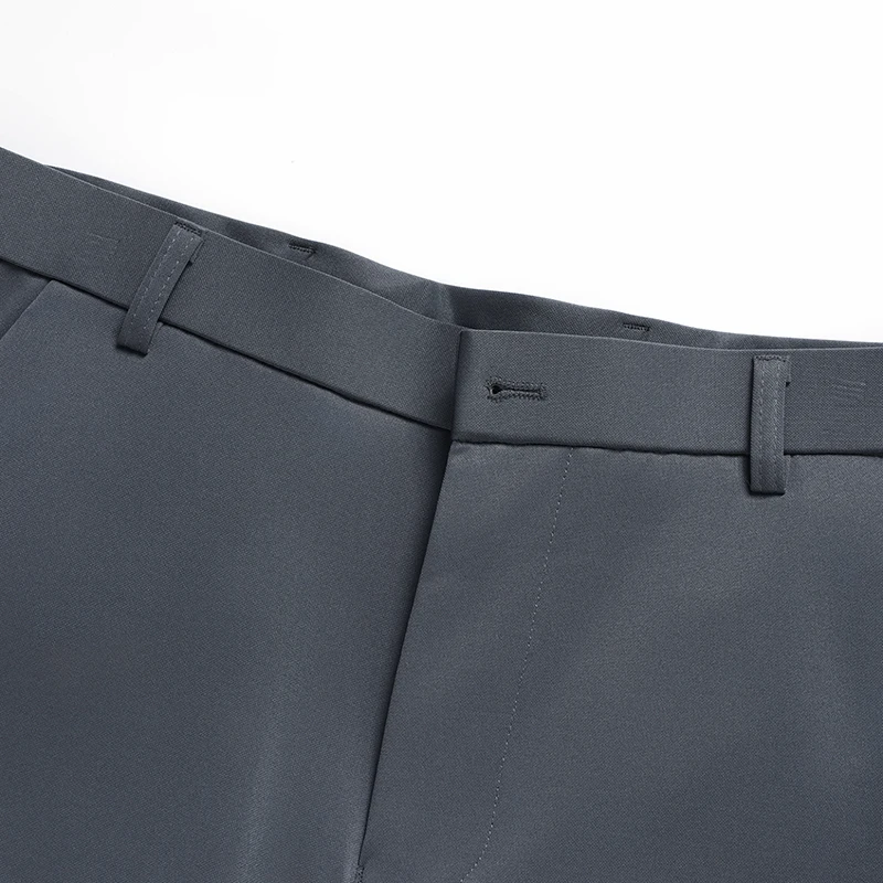 29-42 Men's Summer Pants Thin Straight Stretch Casual Pants with No Trace No Ironing Fabric Silky and Cool Feeling thumbnail 4