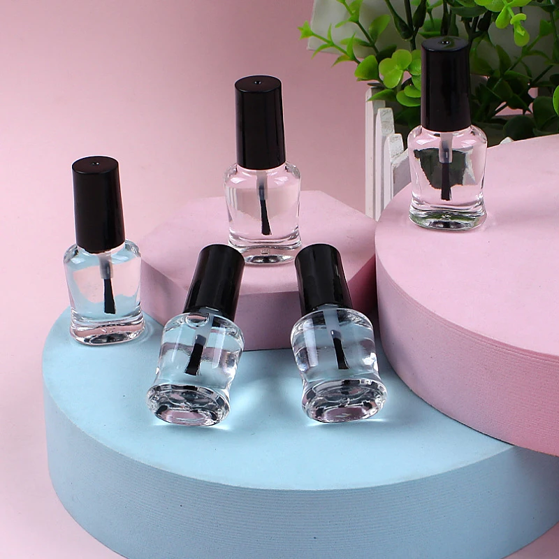 6ml Health Transparent Top Coat Clear Enhance Glitter Nail Polish Nail Art Armor Oil No-bake Long-lasting Quick-drying Oil thumbnail 2