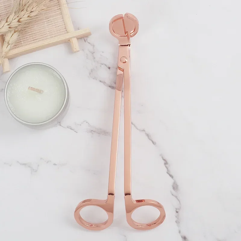‌Premium Stainless Steel Wick Trimmer - Scented Candle Care Tool for DIY Kits, Wedding Favors & Home Decor thumbnail 3