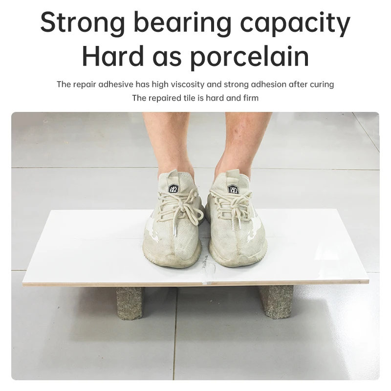 Sale Tile marble repair agent Floor ceramic paste Epoxy AB glue Glue for filling holes and cracks thumbnail 3