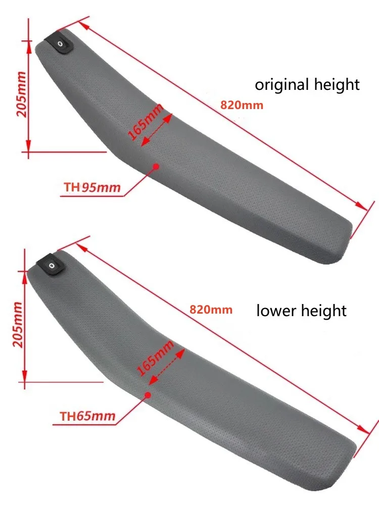Dirt Bike Motorcyle Seat Saddle Cushion Waterproof Anti-Skid Seats Assembly For 2024 HUSQVARNA FE FC TC TE TX thumbnail 6