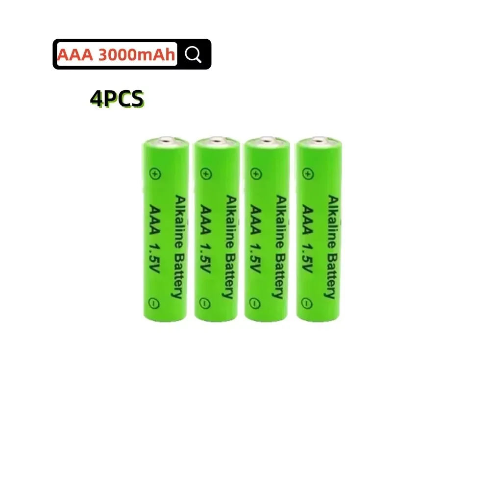 Original Rechargeable Battery AAA 3000mAh 1.5V for Computer Clock Radio Video Game Digital Camera AAA battery thumbnail 3