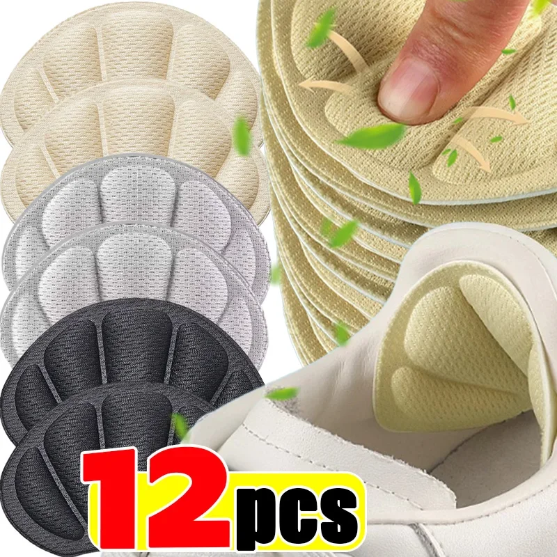 Insoles for Sport Running Shoes Pad Adjustable Heel Liner Grips Pain Relief Patch Foot Care Self-Adhesive Heel Protector Sticker thumbnail 2