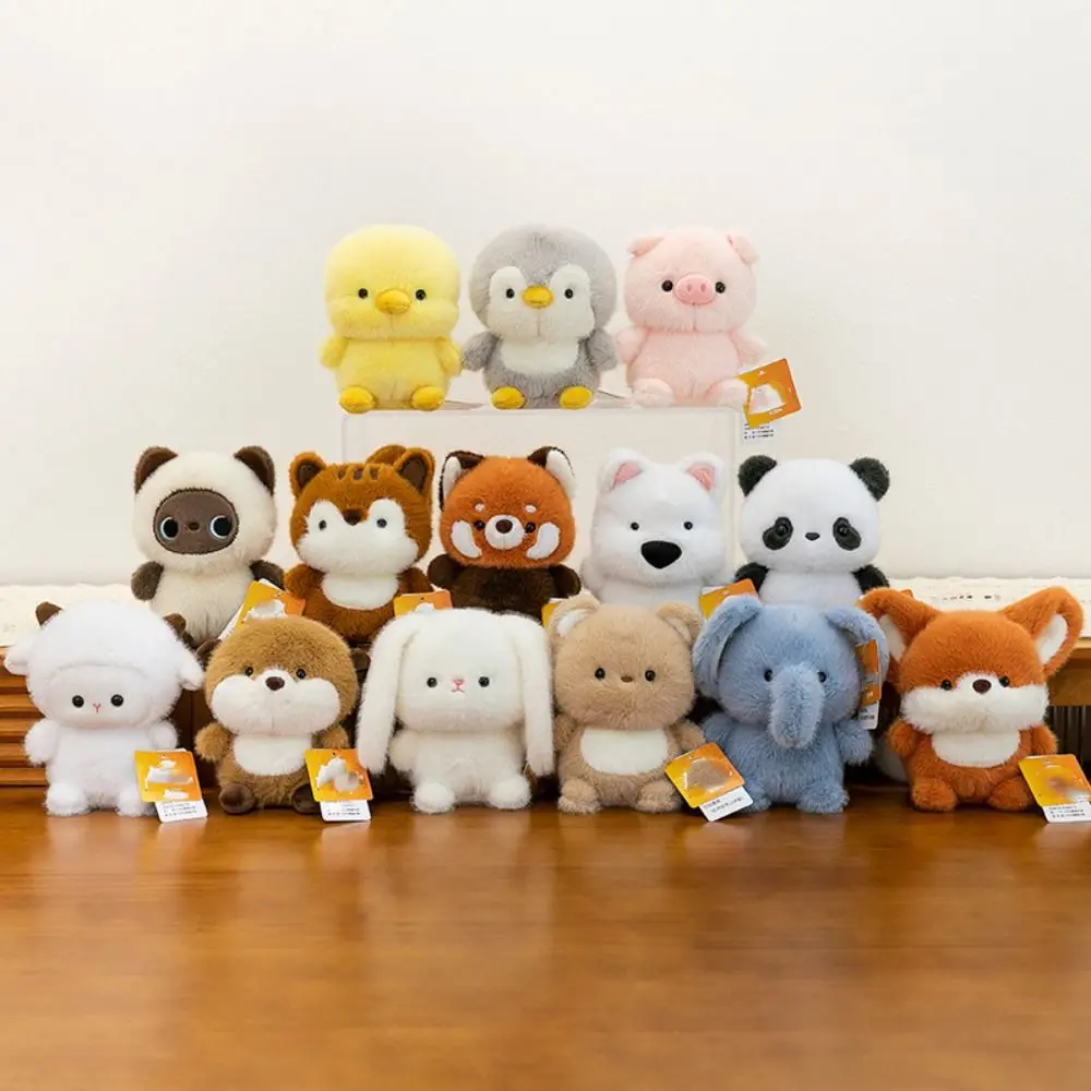 Cute 16cm Plush Companion Doll Plush Elephant Stuffed Animal Pillow Capybara Super Soft Animal Plush Toy Desk thumbnail 5