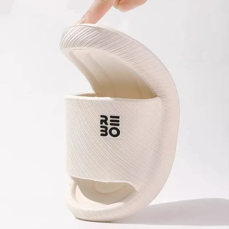 Summer Fashion Slippers Men Shoes Comfortable Slippers For Men Home Flat Sandals Flip Flops Couples Bathroom Indoor Slides thumbnail 4