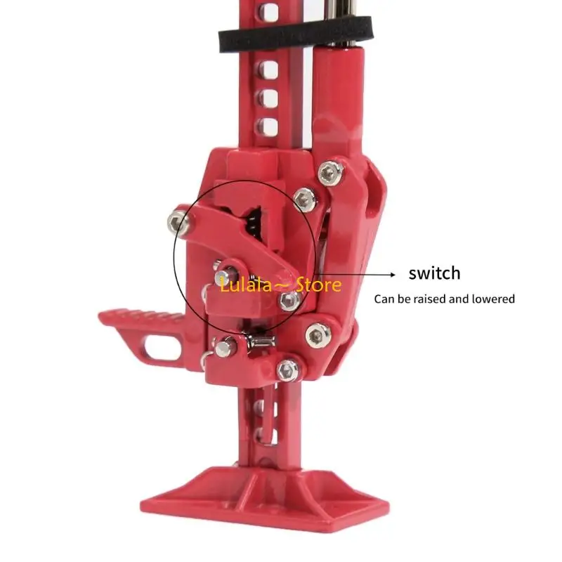 Y4QA Simulated Car Metal Lift Jacks Repair Stand Remote Control Car Display Model Car Lift Jacks Vehicle Upgrades thumbnail 4